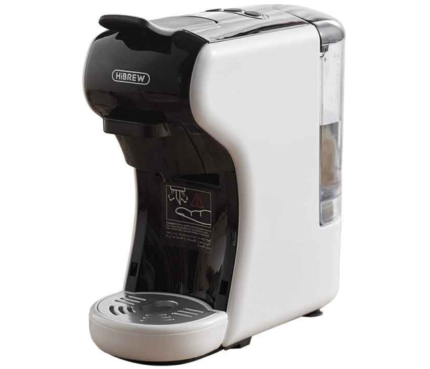 HiBrew Kapsułkowy ekspres do kawy 4w1 H1A-white (biały) - 1486571 - zdjęcie